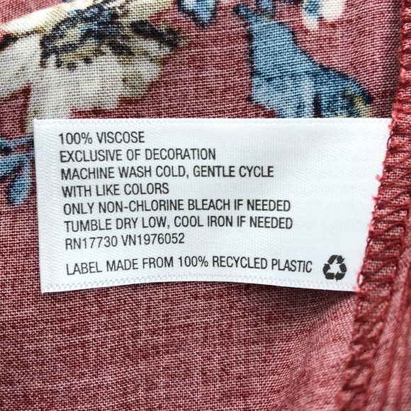 Xhilaration Long Sleeve Floral Print Jumpsuit, S - Picture 6 of 6